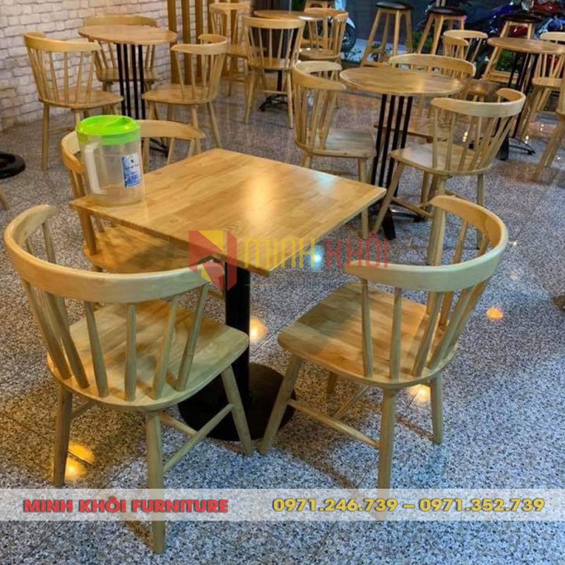 Bộ bàn ghế Lyla 9 nan 10 Bộ bàn ghế Lyla 9 nan