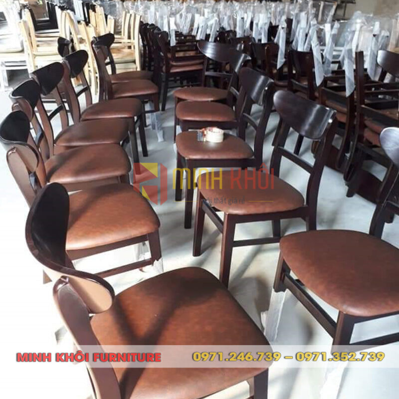 Ghế Mango 10 Ghế mango - Ghế gỗ cafe, quán ăn, nhà hàng giá rẻ