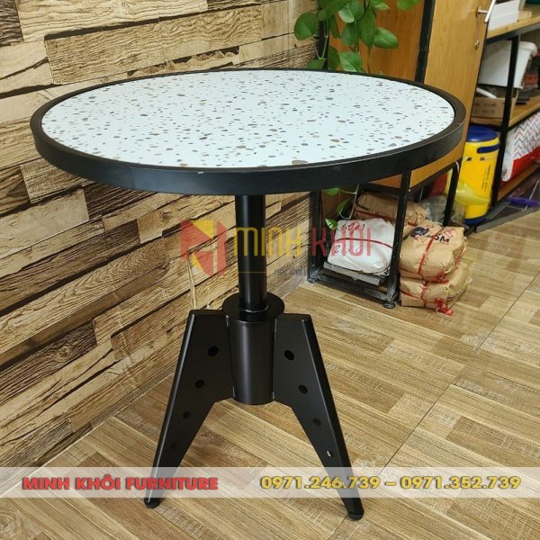 Bàn hỏa tiễn MK-0013 - Bàn cafe chân sắt giá rẻ