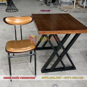 Bộ bàn ghế sắt quán nhậu MK-0010