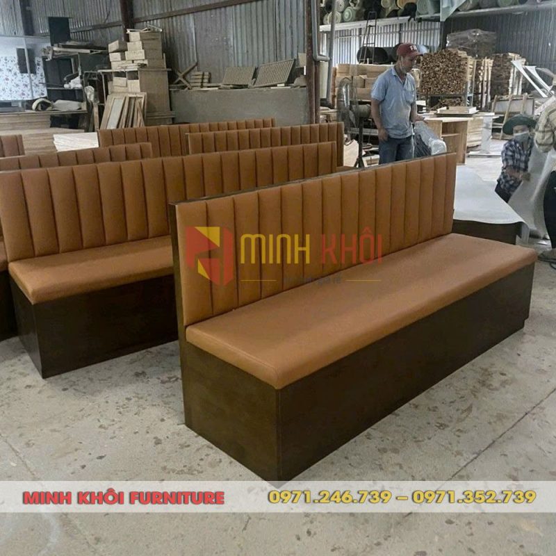 Ghế sofa băng quán ăn, nhà hàng, cafe