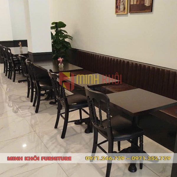 Ghế sofa băng quán ăn, nhà hàng, cafe