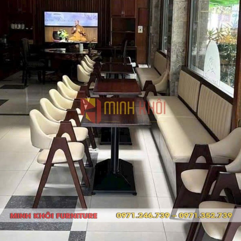 Ghế sofa băng quán ăn, nhà hàng, cafe