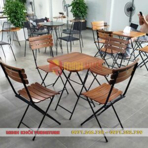 Bộ bàn ghế Patio – Giải pháp linh hoạt cho không gian ngoài trời hiện đại
