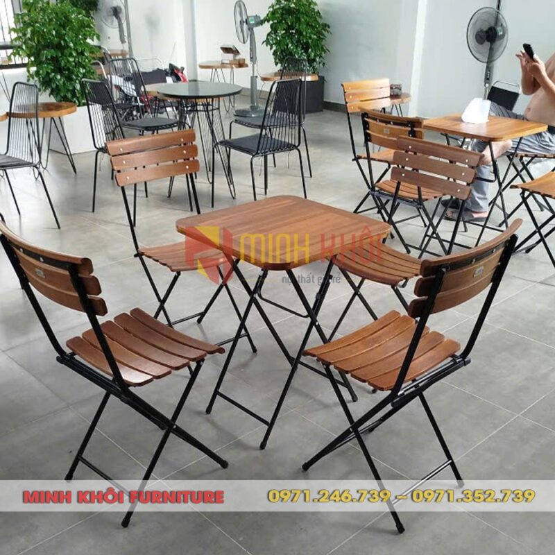 Bộ bàn ghế Patio – Giải pháp linh hoạt cho không gian ngoài trời hiện đại