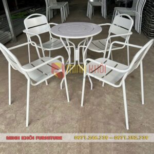 Bộ bàn ghế sắt MK-0011