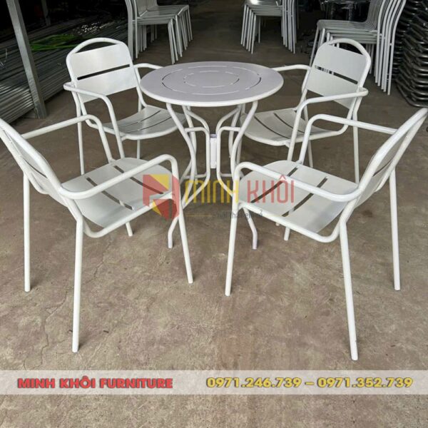 Bộ bàn ghế sắt MK-0011