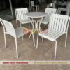 Bộ bàn ghế sắt MK-0019 – Bàn ghế cafe sân vườn đẹp, bền, giá rẻ