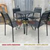 Mẫu bàn ghế sắt MK-0023 giá tốt – Phù hợp cafe, sân vườn, gia đình