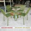 Bộ bàn ghế sắt MK-0024 – Thích hợp cho sân vườn và ban công