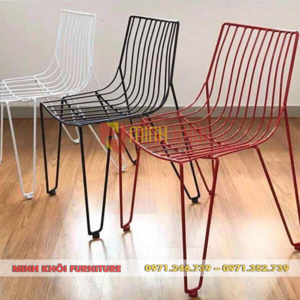 Ghế sắt uốn MK-0022 – Lựa chọn lý tưởng cho quán cafe sân vườn