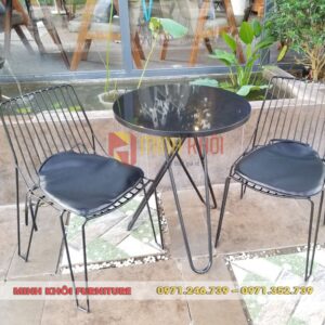 Ghế sắt uốn MK-0022 – Lựa chọn lý tưởng cho quán cafe sân vườn