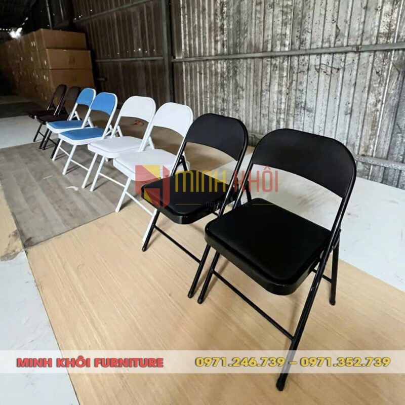 Ghế xếp Cherry 24 Ghế xếp Cherry tiện dụng cho quán ăn, cafe, văn phòng