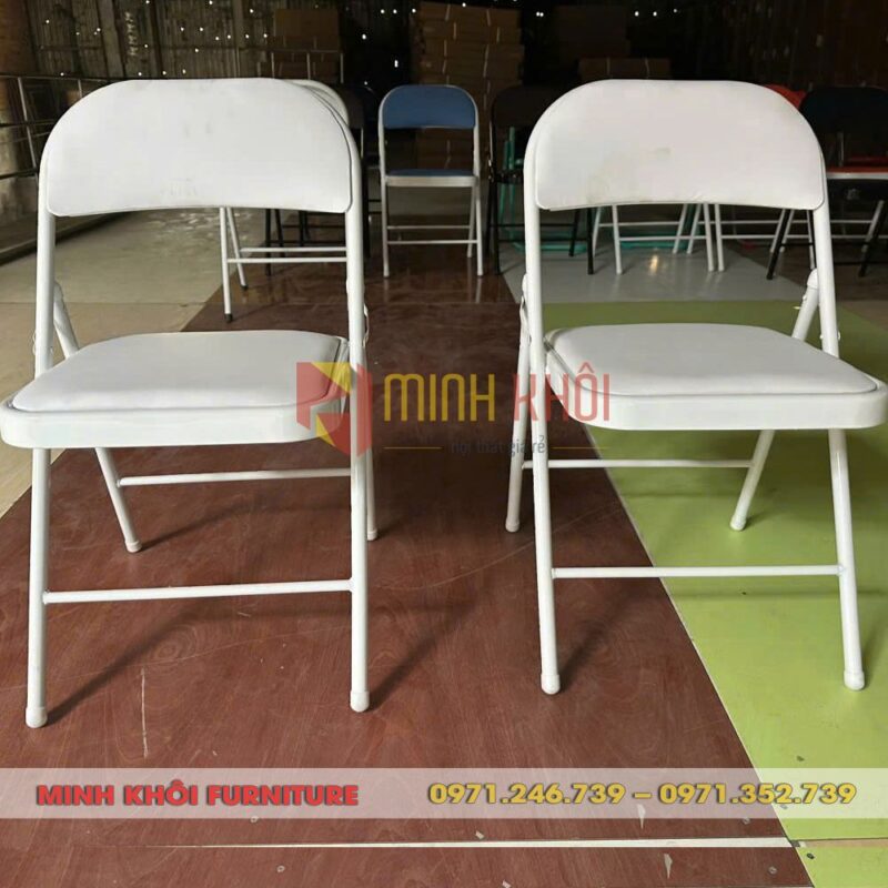 Ghế xếp Cherry 27 Ghế xếp Cherry tiện dụng cho quán ăn, cafe, văn phòng