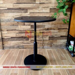 Bàn trụ MK-0031 – Mẫu bàn ngoài trời bền đẹp cho không gian cafe