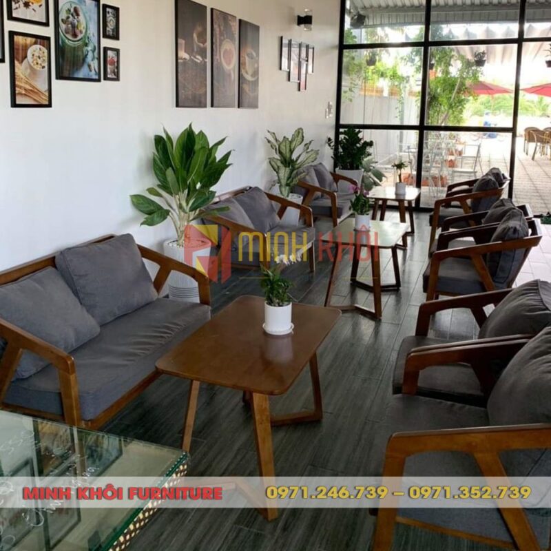 Bộ sofa Katana – Sự lựa chọn hoàn hảo cho quán cafe sang trọng