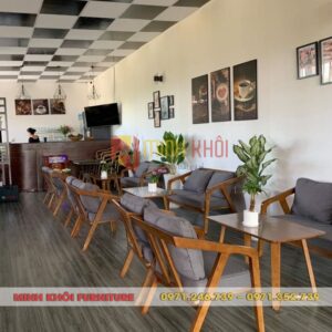Bộ sofa Katana – Sự lựa chọn hoàn hảo cho quán cafe sang trọng