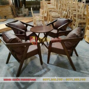 Bộ sofa Katana – Sự lựa chọn hoàn hảo cho quán cafe sang trọng
