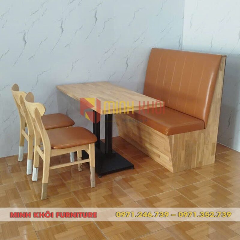 Bộ sofa MK-0027 – Lựa chọn sang trọng cho quán cafe, nhà hàng