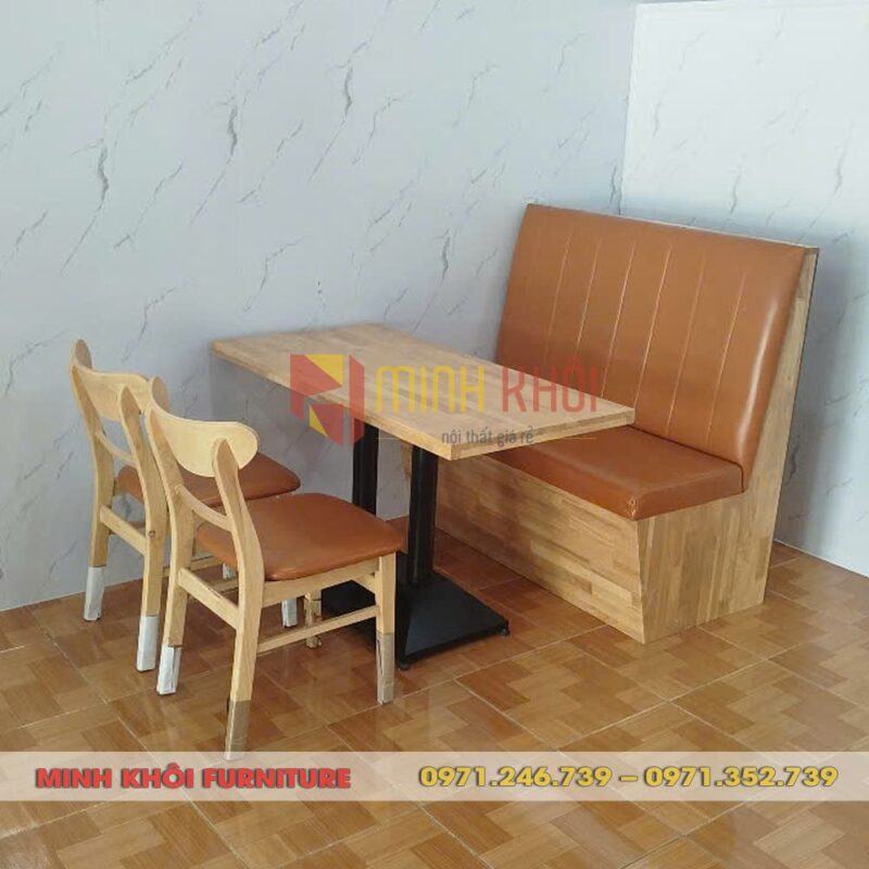 Bộ sofa MK-0027 – Lựa chọn sang trọng cho quán cafe, nhà hàng