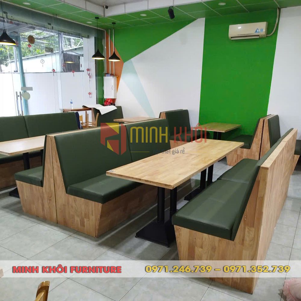 Bộ sofa MK-0029 | Sofa băng quán ăn, sofa quán cafe 6 Bộ sofa MK-0029 – Sofa Nhà Hàng, Quán Ăn Thiết Kế Hiện Đại