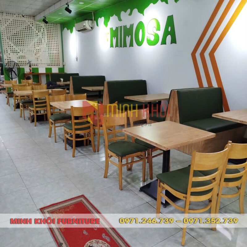Bộ sofa MK-0029 – Sofa Nhà Hàng, Quán Ăn Thiết Kế Hiện Đại