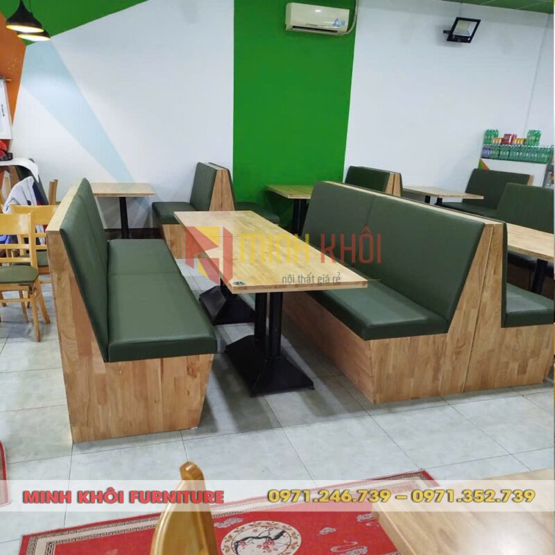 Bộ sofa MK-0029 – Sofa Nhà Hàng, Quán Ăn Thiết Kế Hiện Đại