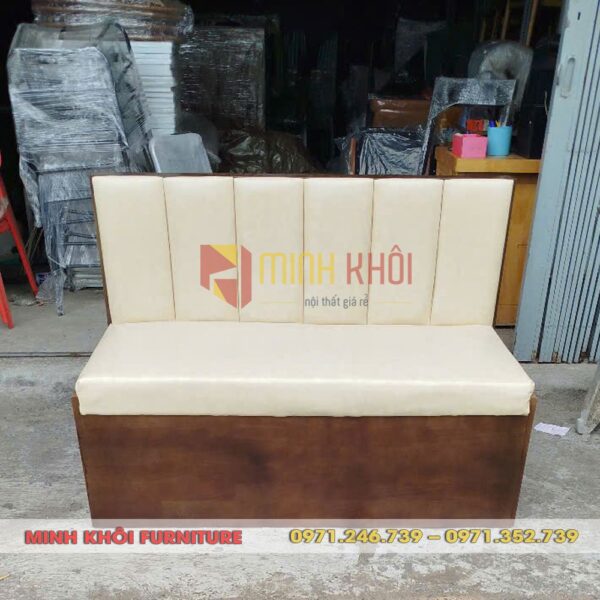 Sofa băng MK-0026 – Giải pháp tối ưu cho quán cafe và nhà hàng
