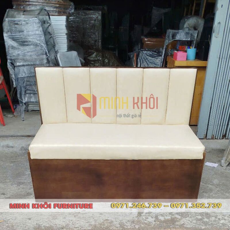 Sofa băng MK-0026 – Giải pháp tối ưu cho quán cafe và nhà hàng