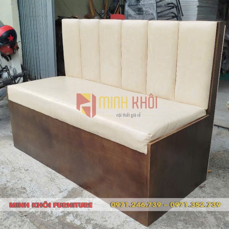 Sofa băng MK-0026 – Giải pháp tối ưu cho quán cafe và nhà hàng