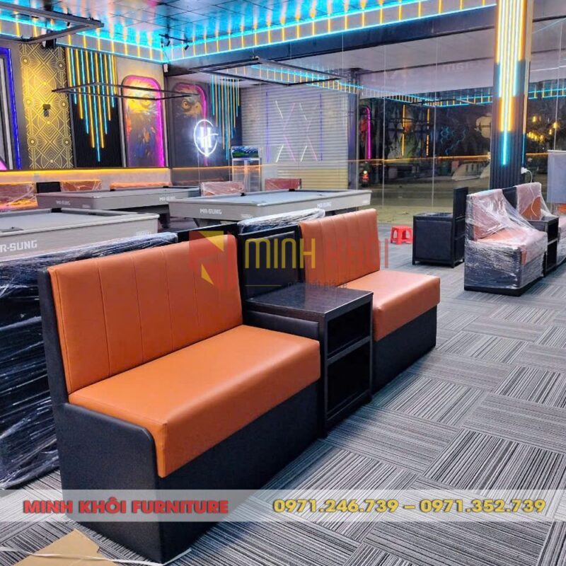 Sofa băng MK-0030 – Lựa chọn hoàn hảo cho quán cafe, trà sữa và bida