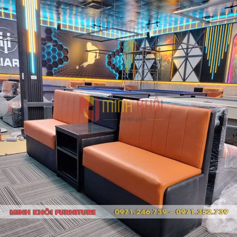 Sofa băng MK-0030 – Lựa chọn hoàn hảo cho quán cafe, trà sữa và bida