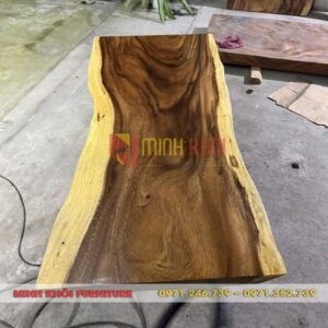 Bàn cafe gỗ me tây MK-0044 – Sang trọng, bền đẹp cho quán cafe