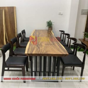 Bàn ghế me tây quán ăn MK-0047 – Giải pháp nội thất sang trọng và bền bỉ