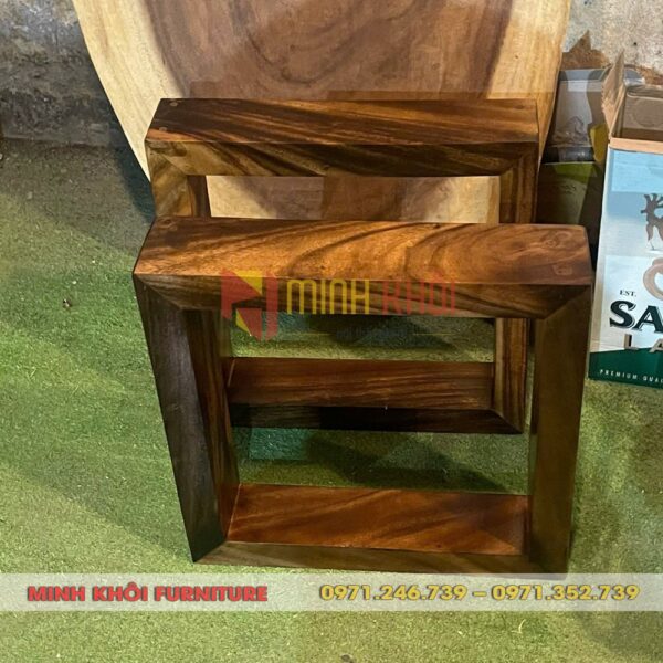 Bộ bàn ăn gỗ me tây MK-0038 – Bền đẹp, sang trọng cho gia đình và nhà hàng