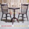 Bộ bàn ghế gỗ cafe cổ điển cho quán cafe và phòng trà sang trọng