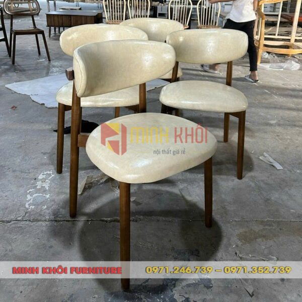 Ghế Oleandro - Ghế gỗ quán cà phê, trà sữa, ghế quán ăn, ghế decor