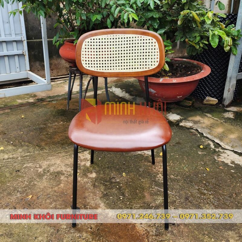 Ghế Secco khung sắt – Ghế cafe, trà sữa, quán ăn hiện đại