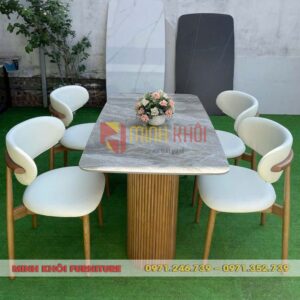 Bộ bàn ghế nhà hàng Oleandro MK-0057