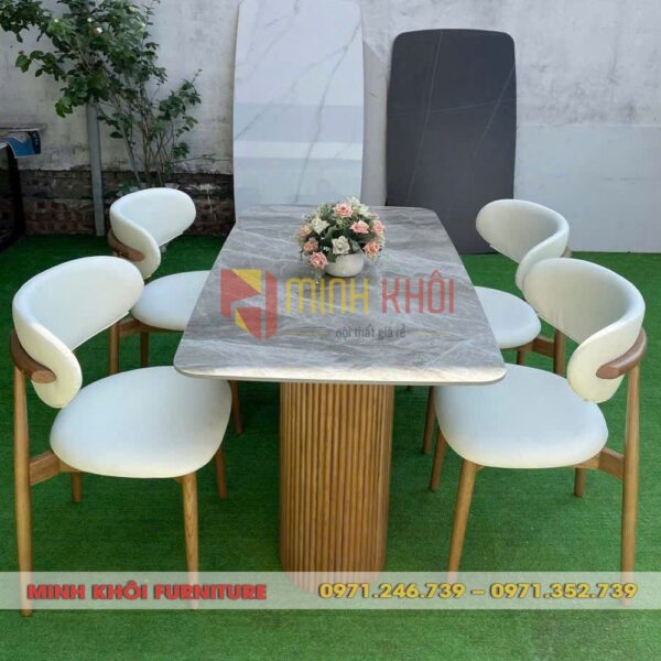 Bộ bàn ghế nhà hàng Oleandro MK-0057