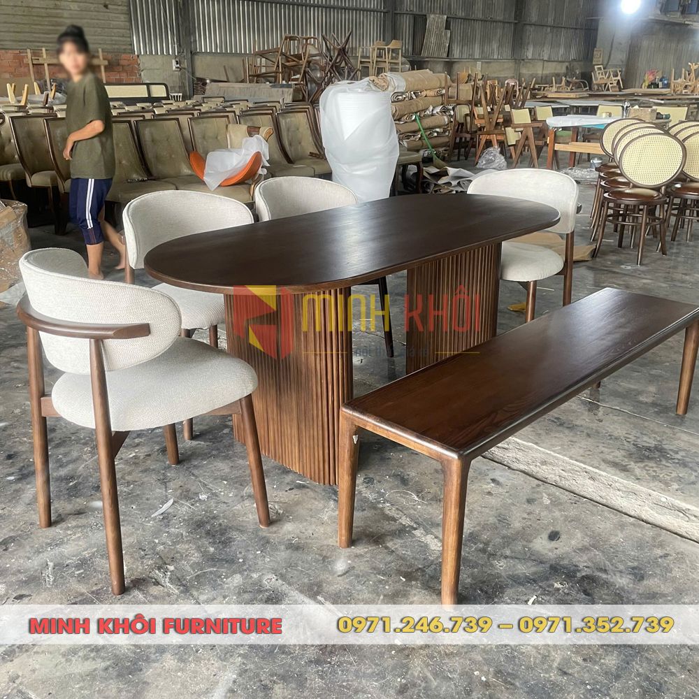 Bộ bàn ghế nhà hàng Oleandro MK-0057 5 Bộ bàn ghế nhà hàng Oleandro MK-0057