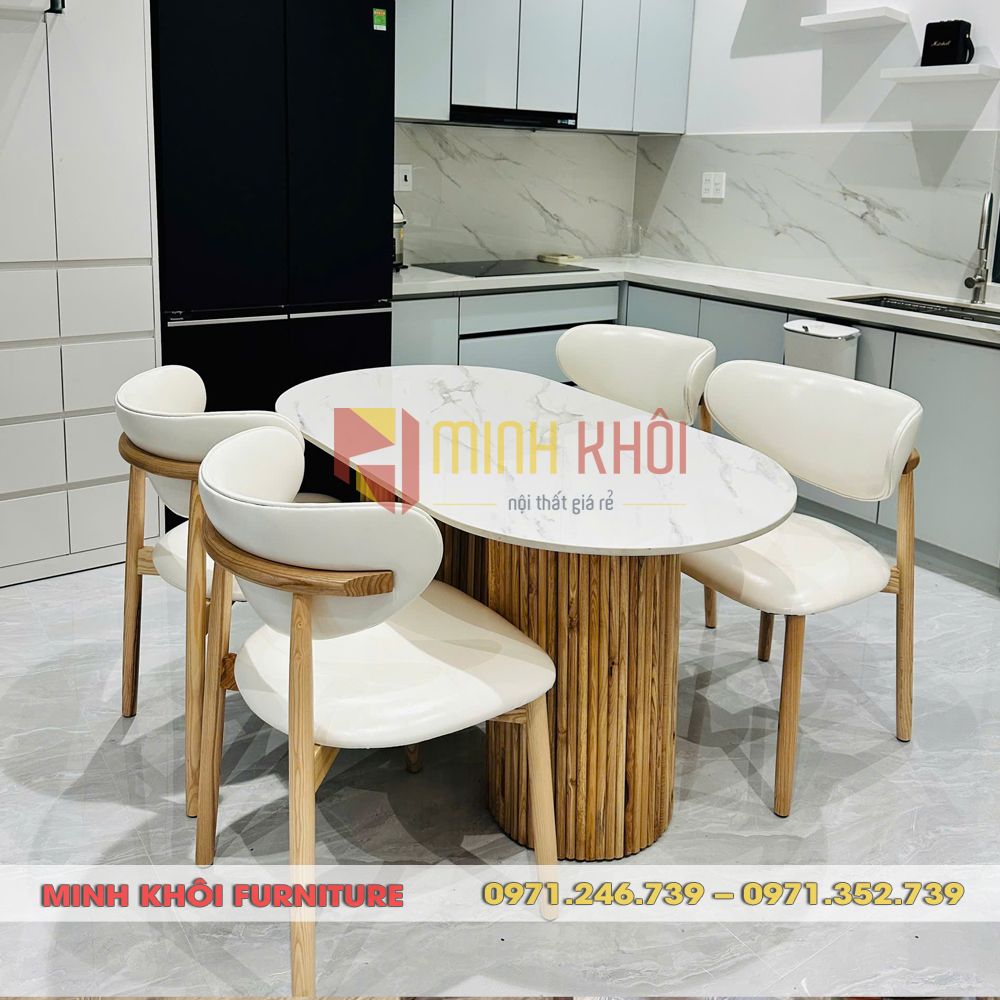 Bộ bàn ghế nhà hàng Oleandro MK-0057 10 Bộ bàn ghế nhà hàng Oleandro MK-0057
