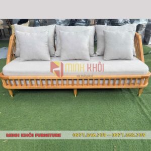 Ghế Băng Sofa KBH 1m8 5 Ghế Băng Sofa KBH 1m8 – Mẫu Sofa Gỗ Hiện Đại Cho Quán Cafe & Gia Đình