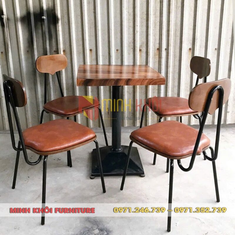 Bộ bàn ghế cafe me tây MK-0065 4 Bàn ghế cafe me tây MK-0065 giá xưởng – Đẹp, bền, phù hợp mọi không gian