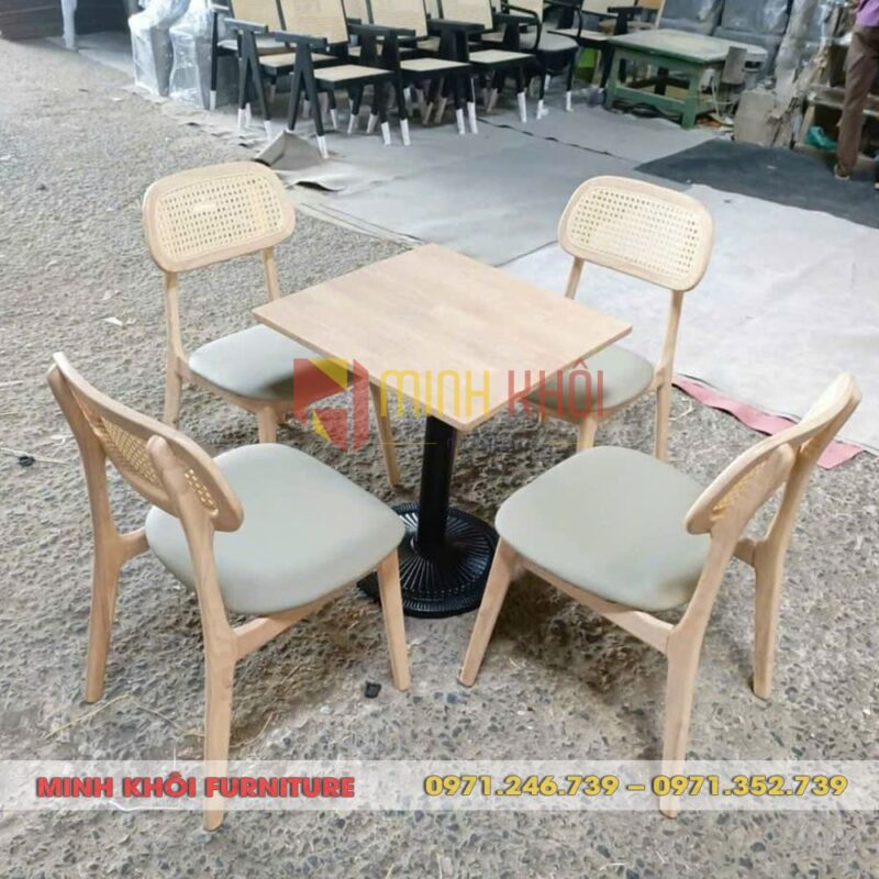 Bộ bàn ghế cafe Secco MK-0067 5 Bộ bàn ghế cafe Secco MK-0067 chân gang – Bền đẹp, giá tốt