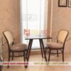 Bộ bàn ghế cafe Thonet lưng mây 2 Bộ bàn ghế cafe Thonet lưng mây | Bền đẹp – Sang trọng – Giá xưởng