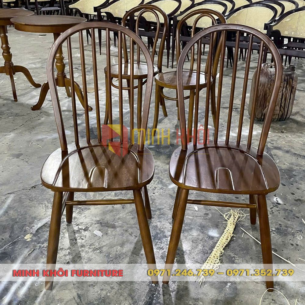 Ghế Windsor – Ghế gỗ quán cafe, quán ăn sang trọng 3 Ghế Windsor – Ghế gỗ quán cafe, quán ăn sang trọng