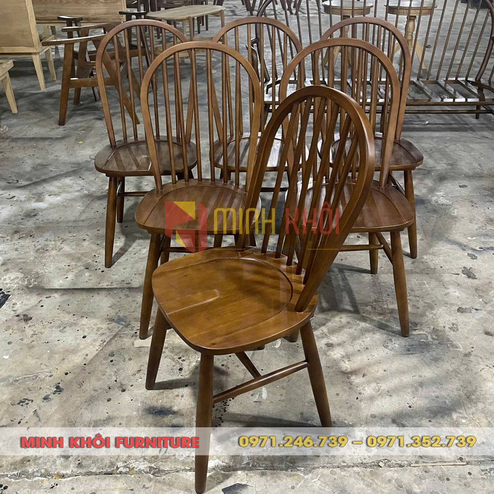 Ghế Windsor – Ghế gỗ quán cafe, quán ăn sang trọng 1 Ghế Windsor – Ghế gỗ quán cafe, quán ăn sang trọng