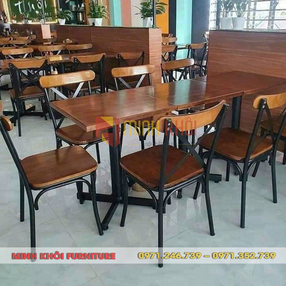 Bộ bàn ghế cafe chữ X 1 Bộ bàn ghế cafe chữ X – Sang trọng, chắc chắn, giá tốt