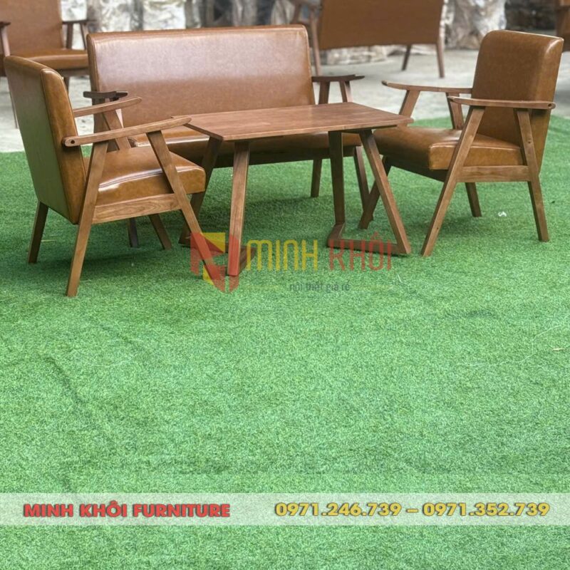 Bộ sofa cà phê MK-0069 – Thiết kế hiện đại, bền đẹp cho mọi không gian quán